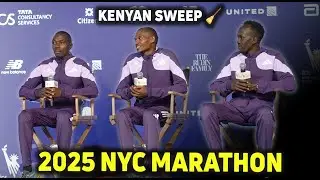Kenyan Sweep | NYC Marathon Men's Podium Press Conference