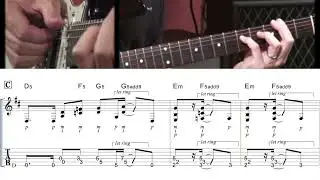 Michael Landau plays I'm Buzzed theme - TAB