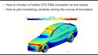 Fidelity CFD: Real-Time PBS Simulation Monitoring for External Aerodynamics