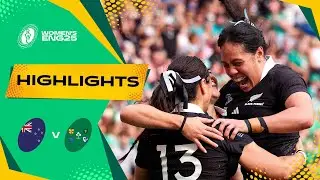 Black Ferns shining in Brighton ✨ | New Zealand v Ireland | Rugby World Cup 2025 | Highlights