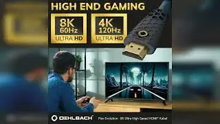 Rezension: OEHLBACH Flex Evolution - Ultra High-Speed HDMI-Kabel, patentierter Knickschutz, 8K UH...