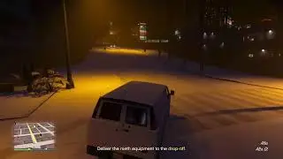 Gta5 online grind +snow is back
