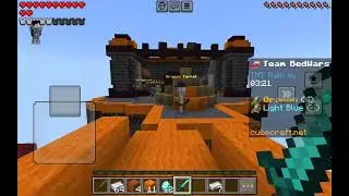 Minecraft cooking in bed wars. #minecraft #cubecraft #bedwars #cubecraftminecraft