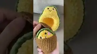 @crochetdaily__ Mexican avocardo #amigurumi #crochet