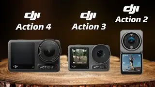 DJI Action 4 VS DJI Action 3 VS DJI Action 2
