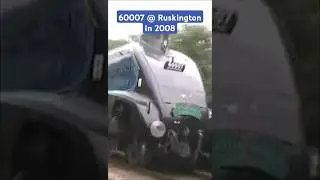 #shorts - A4 60007 SIR NIGEL GRESLEY passing Ruskington in June 2008 #streamtrain #railway