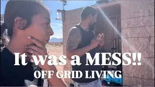 It was a whole mess!