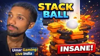 STACK BALL 🔥 Insane Gameplay | Umar Gaming Live India episode 39