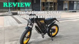 COSWHEEL GT20 Electric Bike Review: 1500W Power & 93 Miles Range 2025