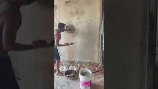 Metal box installation ||wall cutting and box installation #construction #electrical #housewiring