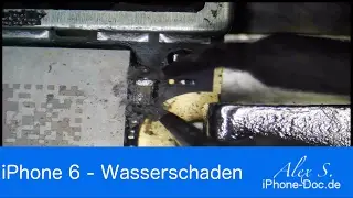 iPhone 6 Wasserschaden Reparatur - Kurzschluss VCC_MAIN microsoldering deutsch