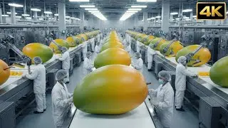 INSIDE a Dried Mango Factory | HOW Fresh Mangoes Become Export-Quality Snacks ( Full Process )