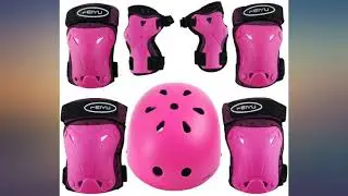 Weanas Helmets for 3-14 Years Kids Youth Adjustable Sports Protective Gear Set, review