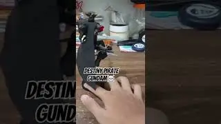 Destiny Pirate Gundam custom kitbash #music #anime #gundam #gunpla
