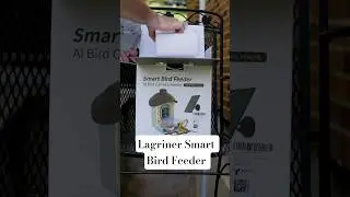 Lagriner Smart Bird Feeder WITB #smartbirdfeeder
