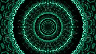 Metallic colourful neon abstract background video loop, psychedelic visual loop for meditation