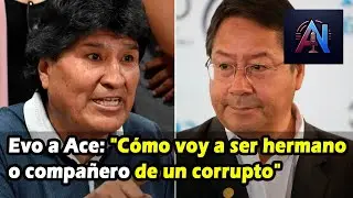 Evo responde a Arce: 