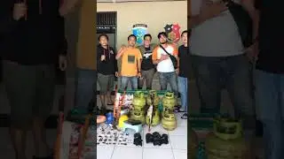 pengungkapan pencurian dengan pemberatan gas LPG #shorts #polisi #resmob #polreskaranganyar