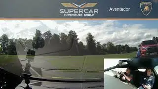 Supercar Experience Ingliston 28/07/2023 Lamborghini Aventador Passenger Ride