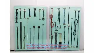 custom micro-coax cable hipot continuity test 82440-100B-02-D IPEX 2799-0341 I-PEX 20374-R50E-30 Fie
