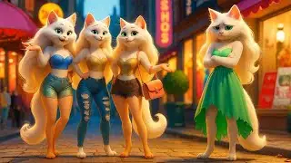 😭Poor cat became a fashion designer|Fashion dream💥#catshorts #cutecat #ai #cat