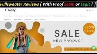 Fullsweater Reviews [ With Proof Scam or Legit ? ] Fullsweater ! Fullsweater Com Reviews