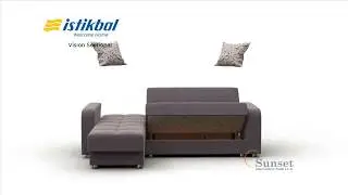 Секционный диван Vision от Sunset International (Istikbal)