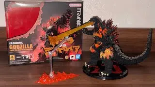 Sh Monsterarts (70Th Anniversary) Burning Godzilla toy review 