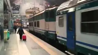 Ruggito E656 in accelerazione! [Milano Centrale 14/02/12]