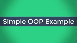 Simple OOP Example in Visual Basic