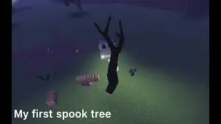 My first spook tree in lumber tycoon 2