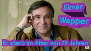 [Reaktion] Schauspieler Elmar Weber ist im Alter von 79 Jahren gestorben