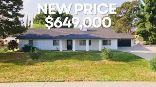 🌄 For Sale! Stunning Ranch Home in Banning CA | Huge Flat Lot, ADU Potential, Views! 🏡 Now $649,000!