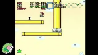 Donut Plains 1 small secret no midair shell jump