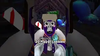 Лобби на 20 игроков в Gorilla Tag? 🤔| #gorillatag #vr #gtag #gtcs #xavy4aa
