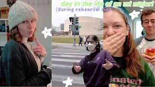 day in the life of a musical theater major at au! || vlog 025