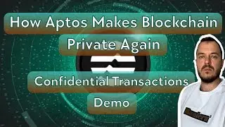 How Aptos Makes Blockchain Private Again. Confidential Transactions Demo #aptos #blockchain #privacy