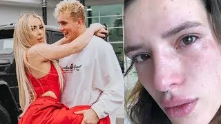 Bella Thorne REACTS to Ex Tana Mongeau's Engagement to Jake Paul