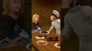 ✨ The Baker & The Princess #shorts #kidsstories