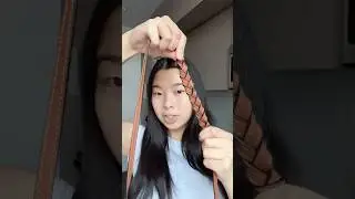 Bag Hack: how to shorten a long bag strap