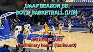 ATENEO vs. UST, UAAP Season 88, HS Boy's Basketball (U19), Preliminary Round, January 25, 2026