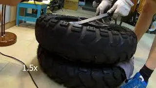 ЗАМЕНА ПОКРЫШКИ, ЭНДУРО (Enduro tire changing) Мотоцикл BMW F800GS, САМОСТОЯТЕЛЬНО!!