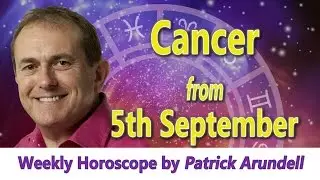 Cancer Weekly Horoscope from 5th September 2016