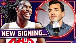 Raptors Sign ATHLETIC Center with 7'6 Wingspan...