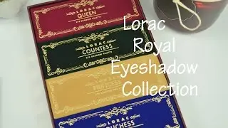 Lorac Royal Eyeshadow Collection Holiday 2014