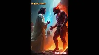 The war between Jesus and Satan! #jesusvssatan  #jesusewords #lawofattraction #yogafortherestofus