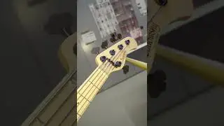 QC Demo | Custom Sadowsky Modern Bass | Anthracite Grey Metallic Finish #bass #Sadowsky