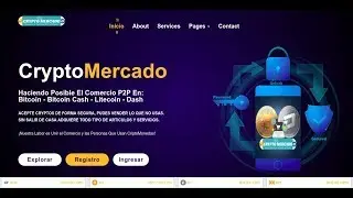 CryptoMercado - Trade - P2P - Bitcoin - Dash - Litecoin - Bitcoin Cash - Hispano - Compra y Venta