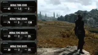 Skyrim - Dragonborn All Light Armor (Female)