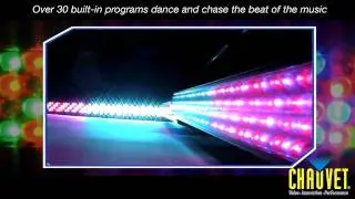 COLORrail: Linear effect light loaded with 30+ auto programs from CHAUVET
